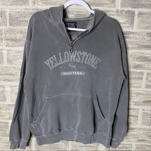 Yellowstone Montana distressed sweatshirt